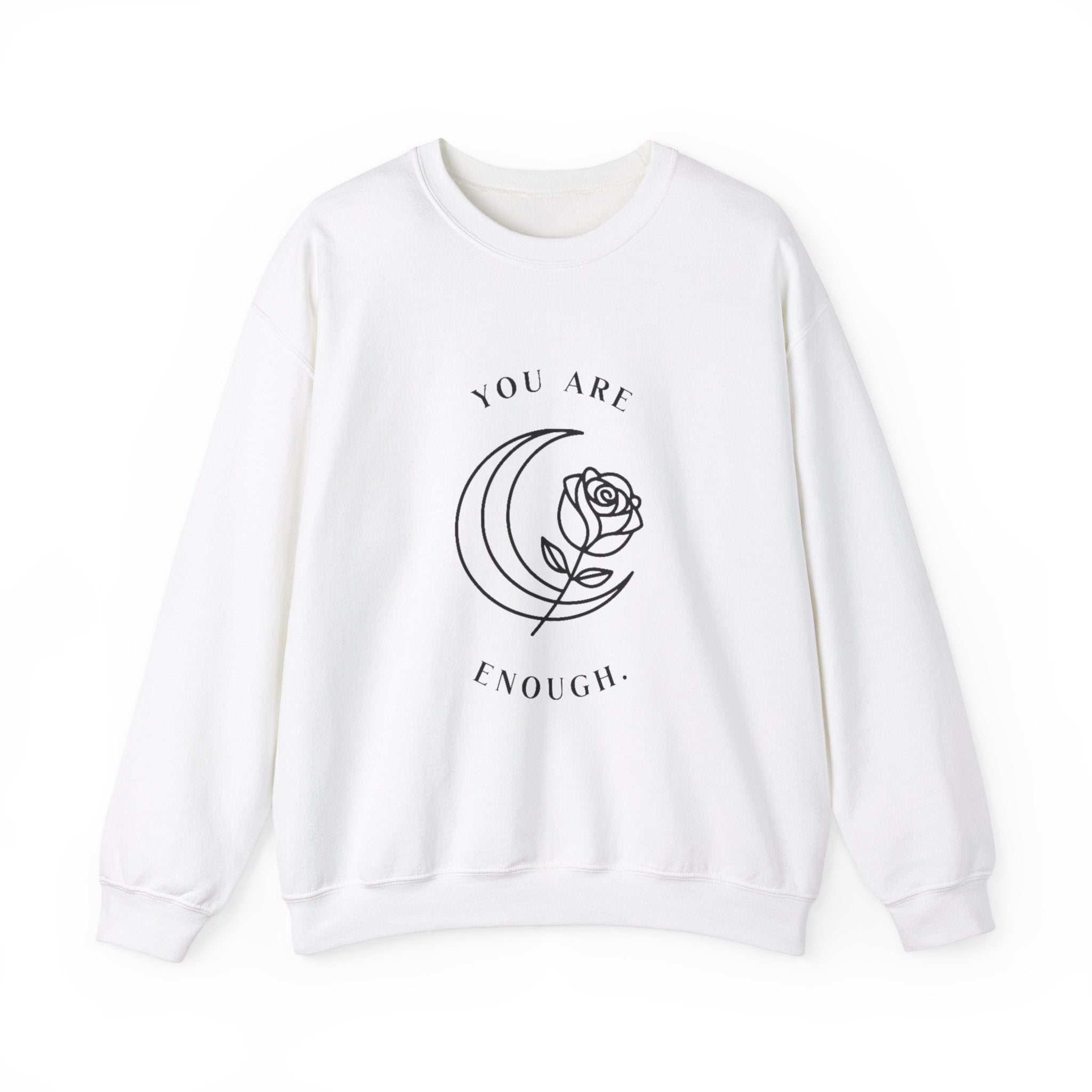 you are enough printed Sweatshirt, gift Sweatshirt, emotions Sweatshirt