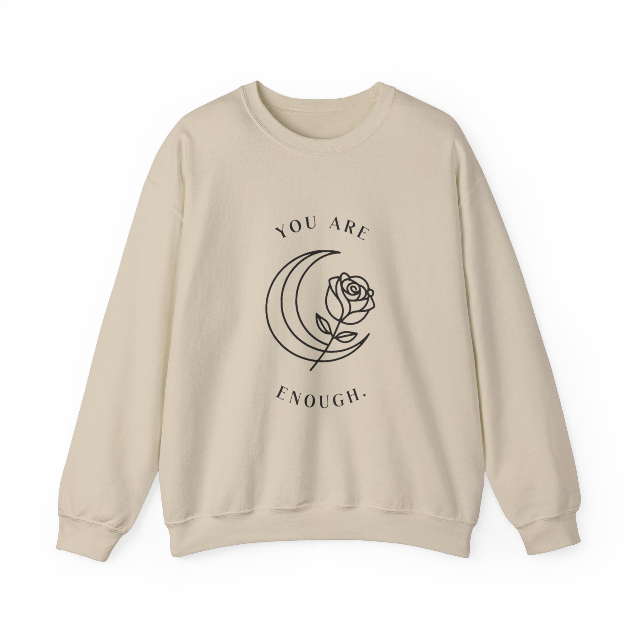 you are enough printed Sweatshirt, gift Sweatshirt, emotions Sweatshirt