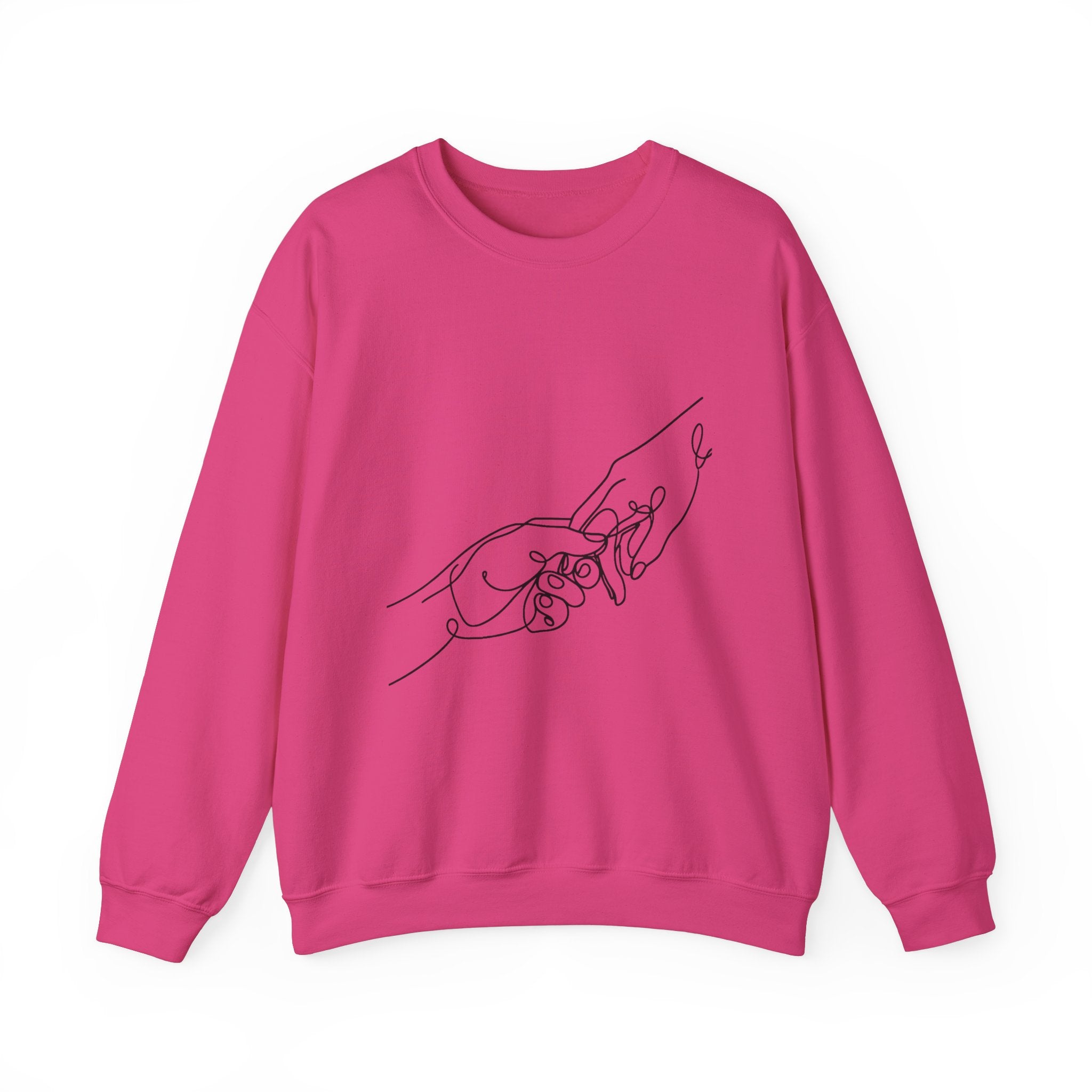 Sweatshirt Silent precision hands, gift Sweatshirt, emotions Sweatshirt