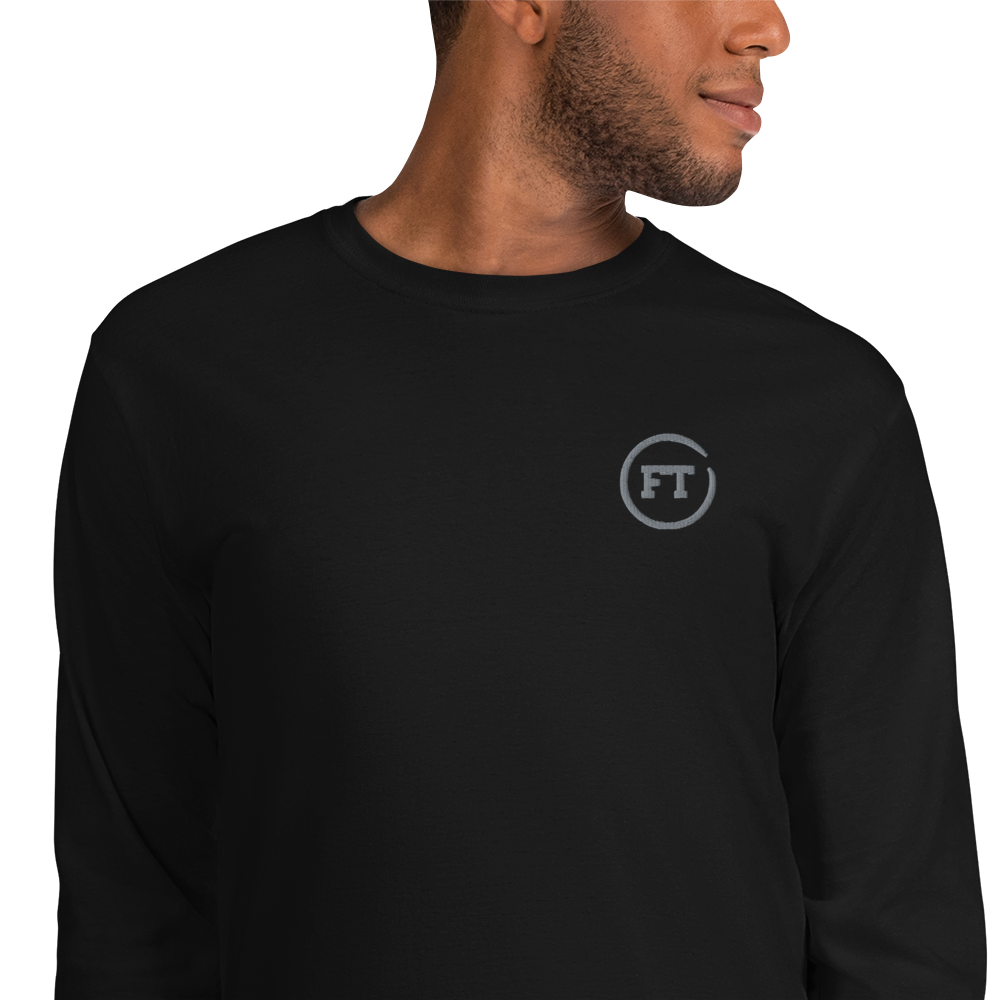 FabulTrend logo long sleeve t-shirt for men