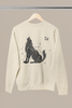 printed Wolf Sweatshirt, gift Sweatshirt, emotions Sweatshirt