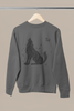 printed Wolf Sweatshirt, gift Sweatshirt, emotions Sweatshirt