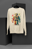 good and evil robot Sweatshirt, gift Sweatshirt, emotions Sweatshirt