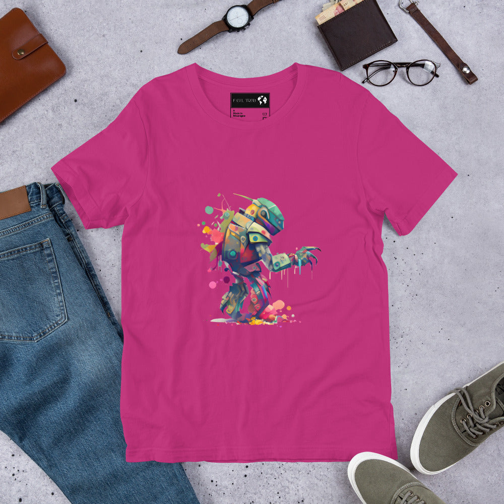 t-shirt with friendly Robot design