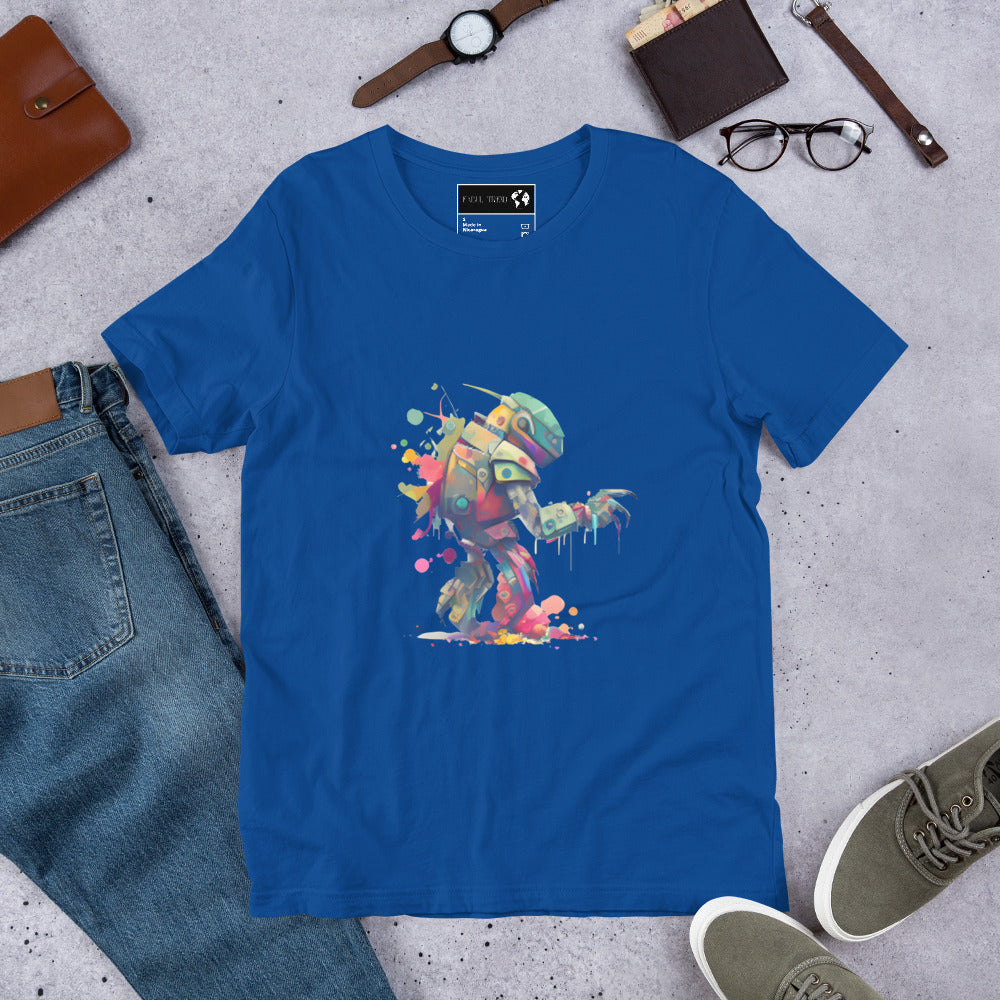 t-shirt with friendly Robot design