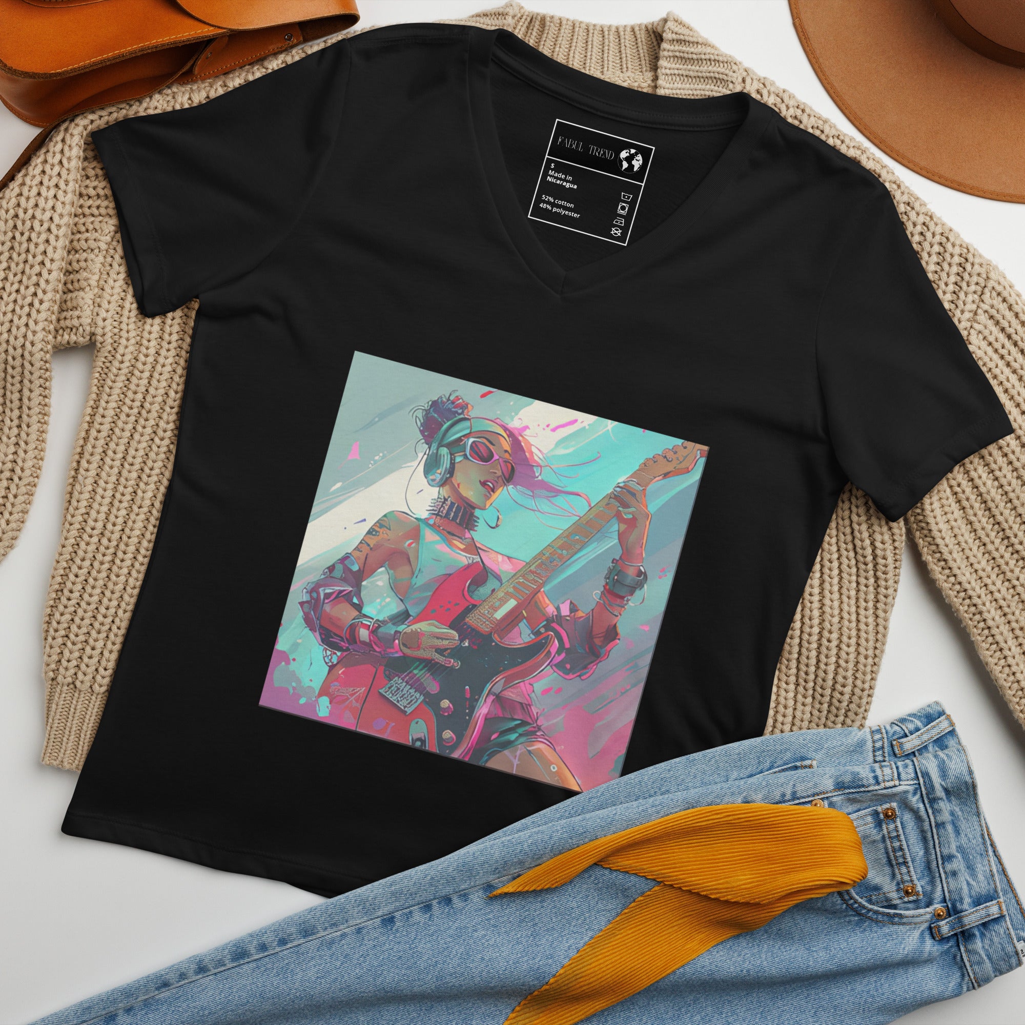 t-shirt play the guitar!