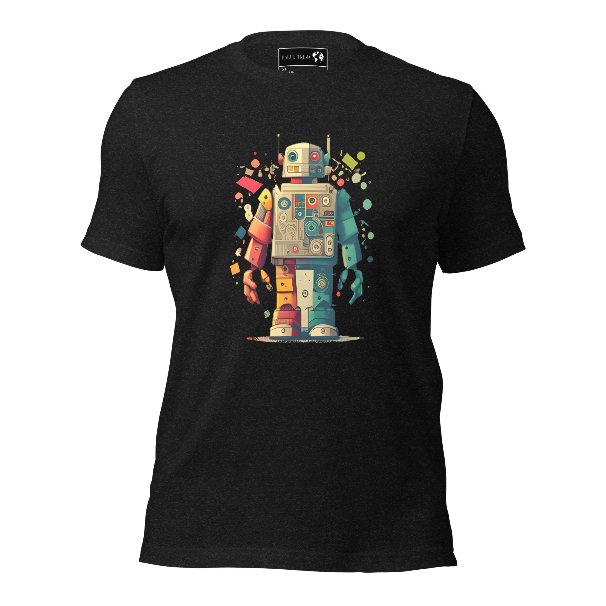 Unisex t-shirt with Robot design - FabulTrend